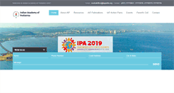 Desktop Screenshot of iapindia.org